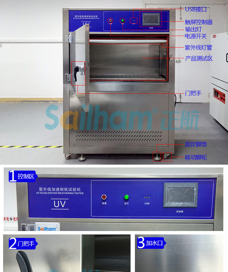 有了這張圖再也不擔(dān)心不認(rèn)識紫外線老化試驗箱了