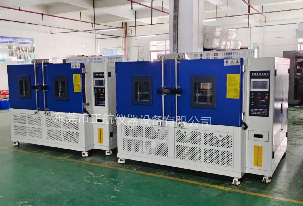 152L恒溫恒濕試驗箱、1臺500L左右移動冷熱沖擊試驗箱